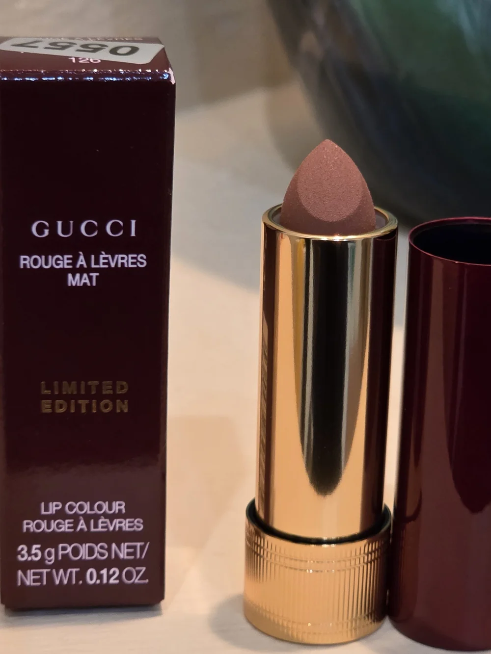 Gucci Rouge à Lèvres Mat 126 Amanda Dawn Limited Edition Lipstick NEW